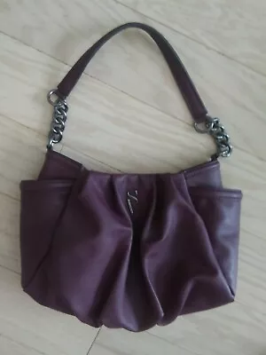 Vera Wang Short Handle Medium Purse Handbag Soft Leather. Vine  • $15