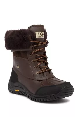 UGG Adirondack II Shearling Lined Weatherproof Leather Boot Size 6 5446 EP • $155