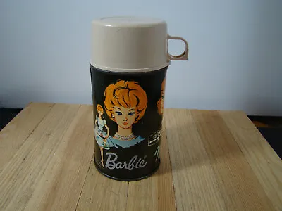 Vintage Rare Barbie Midge & Skipper  Lunchbox Thermos Only 1965 Mint!! • $49