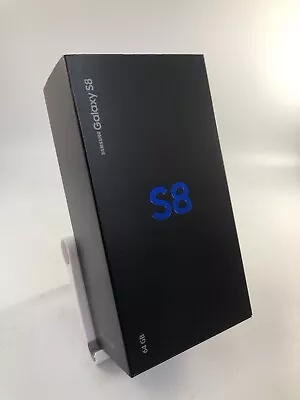 Genuine Samsung Galaxy S8 Midnight Black Mobile Phone Retail Box Only • £4.49