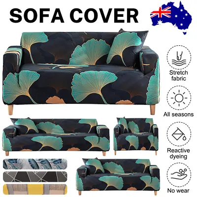 Washable Sofa Cover Couch Covers 1 2 3 4 Seater Slipcover Lounge Protector • $19.63