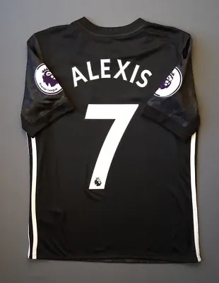 Alexis Manchester United Jersey 2017 2018 Away 13-14 Y Youth Shirt Adidas Ig93 • $25.49