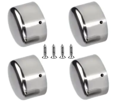 £10.14 • Buy 2 Pairs Handrail End Caps End Caps Round Handrail End Cap Handrail End Cover For