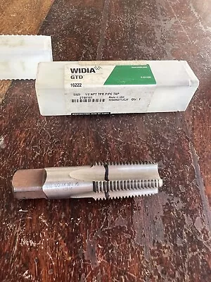 Widia GTD Tap Pipe 5320 16222 1/2 NPT • $25