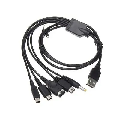 Cable USB GBA Sp 3DS 2DS Dsi Nds Lite Nintendo Wii U Psp Charger Charging • $18.74