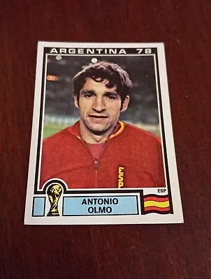 Panini 78 Argentina World Cup Sticker No 211 Antonio Olmo • £1.50