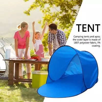 Beach Shelter Pop Up Beach Tent Portable Extra Light Beach Tent Baby Sun • £15.29