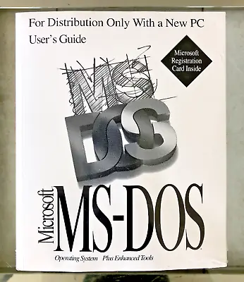 Microsoft MS-DOS Version 6.22 FULL Version Brand New Sealed With COA • $99