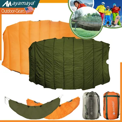 2 Person Hammock Under Quilt Ultralight Warm Blanket Sleeping Mat Camping Hiking • $35.99