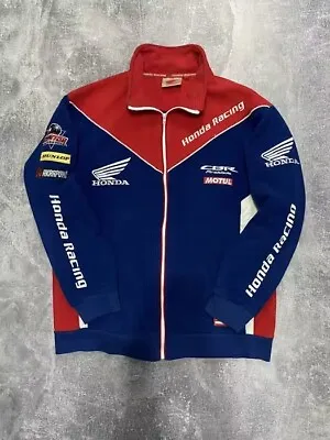 VTG Honda Racing Fleece Full-Zip Jacket  L Size • $95