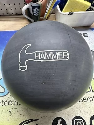 THE ORIGINAL 16lb Faball Black Hammer Bowling Ball **RARE** (2nd) No Reserve • $102.50