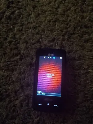 LG Rumor Touch VM510 - Black ( Virgin Mobile ) Cellular Keyboard Phone • $29.99