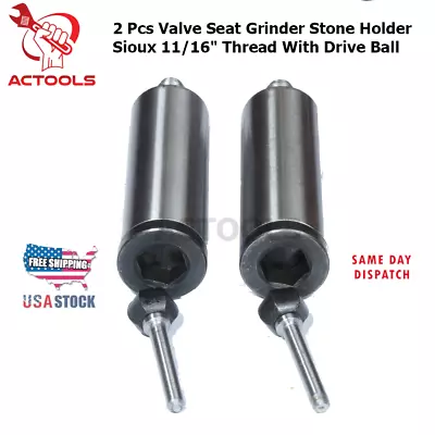 New Black & Decker Valve Seat Grinder Stone Holder Thread  9/16  With Drive Ball • $42.65