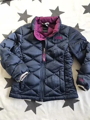£23 • Buy The North Face 550 Goose Down Puffer Jacket Girl's Coat Size XS (6 Years)