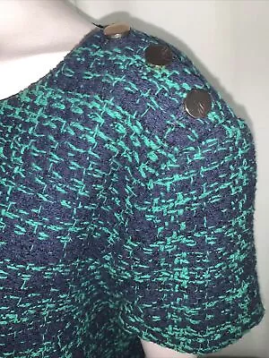 HOBBS Vintage Style Tweed Jackie-o Woven 60’s/70’s Inspired Dress • £46