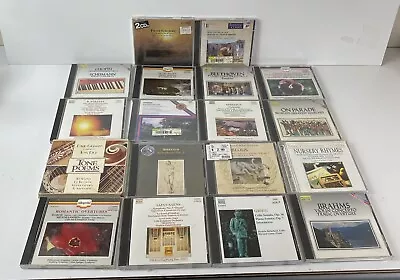 Lot Of 18 Random Contemporary Classical Music CDs Piano Violin Vivaldi Etc... • $18.96