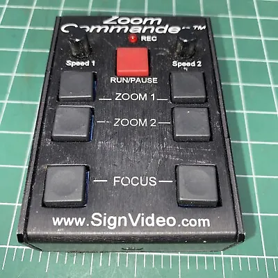 Sign Video Zoom Commander DVX LANC Controller With Extra Cables • £57.91