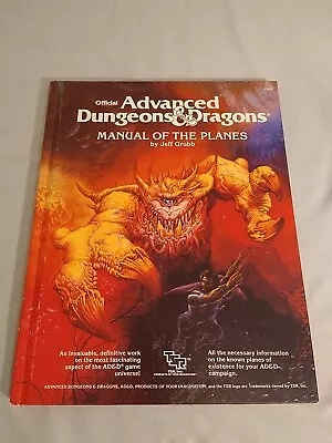 Dungeons And Dragons 1st Edition Manual Of The Planes Very Good Condition   • $179.99