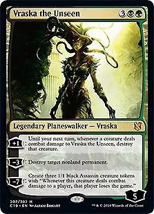 Vraska The Unseen Commander 2019 NM Black Green Mythic Rare MAGIC CARD ABUGames • $1.69