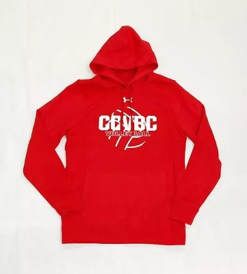 Under Armour CCVBC Circle City Volleyball Pullover Hoodie Men's S Red 1300123 • $7.35