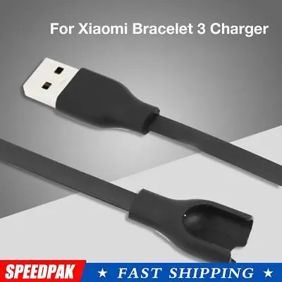  For Xiaomi Mi Band 3 Smart Watch Replacement USB Charging Charger Cord J8W4 • £2.69