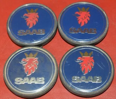 1999-2012 Saab Scania 9-2X 9-3 9-5 9-7X 5236294 Center Caps Hubcaps Set Of 4 • $24.99