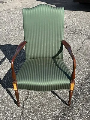 Hickory Chair Company Mahogany Sheraton Style Arm Chair • $595