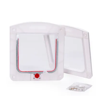 £19.70 • Buy Pet Cat Puppy Dog Magnetic Safety Lockable Gate Safe Flap Door 4 Way Multi-size