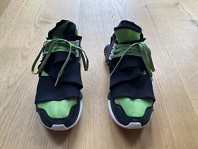 Adidas Yohji Yamamoto Y3 Trainers Size 7 (UK) Qasa Neon Green • £70