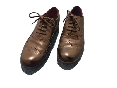 £24.49 • Buy CLARKS Hamble Oak Womens Leather Lace Up Brogues Black. Size 6.