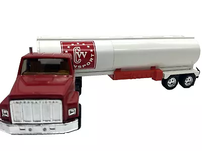 Vintage Ertl CW Transport Toy Tanker Metal Tractor Trailer • $41.97