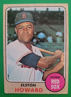1968 Topps #167 Elston Howard Boston Red Sox EX W/good Centering    $0.64 Ship • $1.79