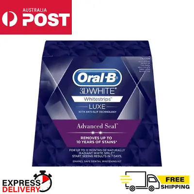 $34.99 • Buy Oral-B 3D Advance Seal Teeth Whitening Strips - 14 Count