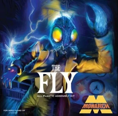 Monarch The Fly Diorama Model Kit Aurora Style Famous Monsters Sci-fi • $79.99