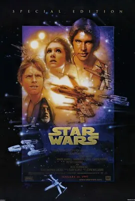 Star Wars: Episode IV - A New Hope - Movie Poster (Special Edition) (27  X 40 ) • $15.99