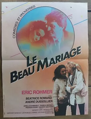 Poster The Beautiful Wedding Eric Rohmer Beatrice Romand Andre Dussollier • $22.36