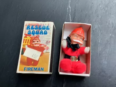 Vintage 1970s Beanie Matchbox Doll BABY WILLIAM Rescue Squad Fireman Orig. Box • £8.99