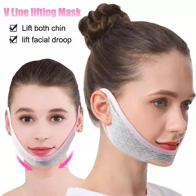 Beauty Face Sculpting Sleep Mask V Line Lifting Mask Facial Slimming Sale • $5.89