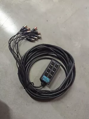  XLR Stage Box Snake 8 Channel 50' • $80