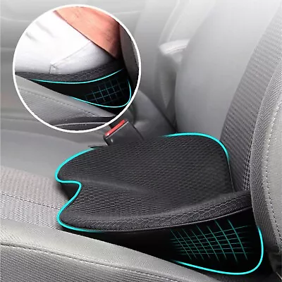 Car Seat Riser Office Chair Home Memory Foam Seat Cushion Lower Back Pain Relief • $26.23