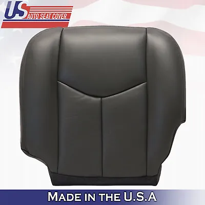 2003 2004 2005 2006 Chevy Silverado HD Driver Bottom Vinyl Seat Cover Dark Gray • $63.54