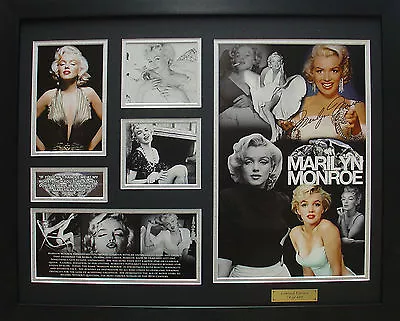 Marilyn Monroe Limited Edition Signature Framed Memorabilia (b) • $99