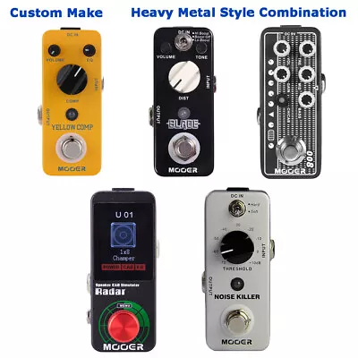 Mooer Custom Make Guitar Effect Pedal Heavy Metal Style Combination Distortion • $46.99