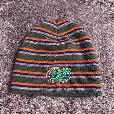 Florida Gators Beanie Hat Striped Captivating Athletic Training Football 2958 • $14.99