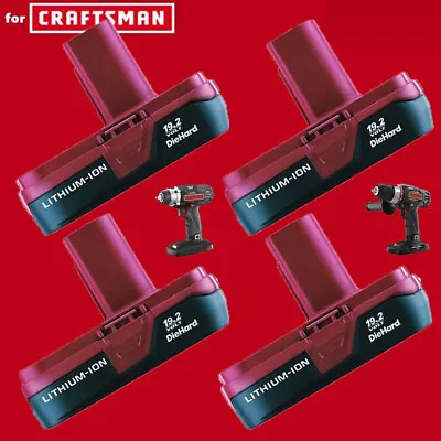 For Craftsman 19.2 Volt 11375 Battery C3 DieHard 130279005 11376 130279003 • $17