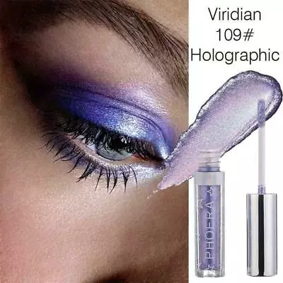 PHOERA Magnificent Metals Eyeshadow Glitter Glow Liquid Metallic Eye Shadow HOT • £3.89