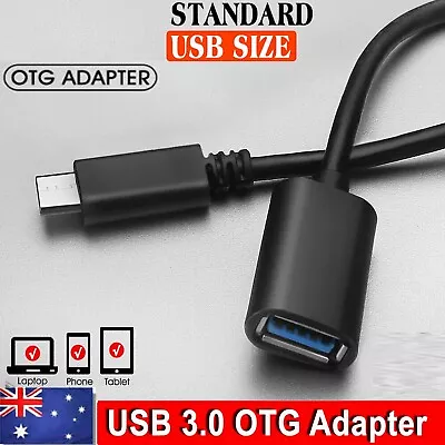 USB 3.1 Type C USB-C Male To USB 3.0 Female OTG Data Cable Converter Adapter • $8.99