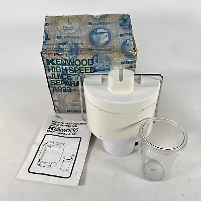 KENWOOD CHEF - Juice Separator- A923 ( Fits A901 & KM) Boxed • £19.99