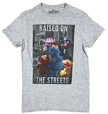 Raised On The Streets Sesame Street Elmo Ernie Grouch Count T-shirt Size Small • $12.94