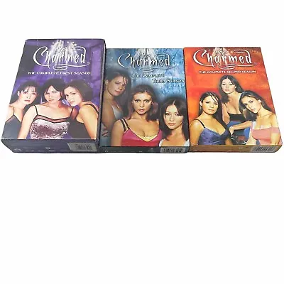 Charmed TV Series Season One Two And Three DVD Box Set Lot (12 Discs In 3 Sets) • $16.50